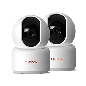 CP PLUS 3MP Resolution Smart Wi-fi CCTV Home Security Camera | 360° View | Motion Tracking | 2-Way Talk | Cloud & SD Card Support | CTC Cyber Secure Tech | 15M Night Vision | CP-E31Q