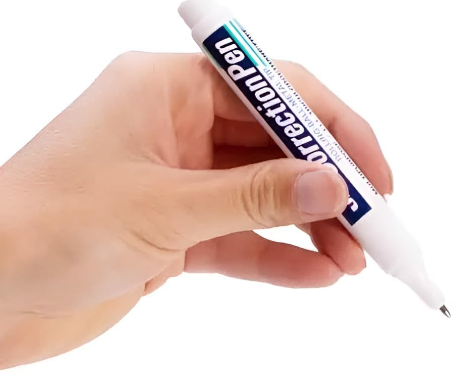 UNI-BALL CLP300 1.0mm Multipurpose Correction Pen | White Ink, Pack of 1 (Copy) - Image 2