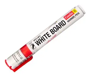 Camlin White Board Marker Pen- Red (Pack of 10)