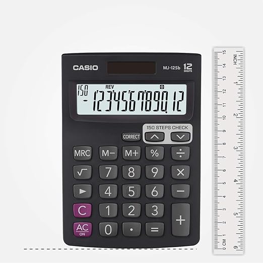 Casio MJ-12Sb Desktop Calculator - Image 2